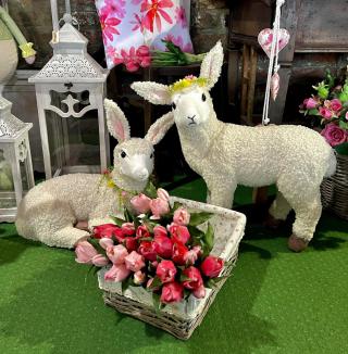 Élethű, gumi tulipánok Nőnapra