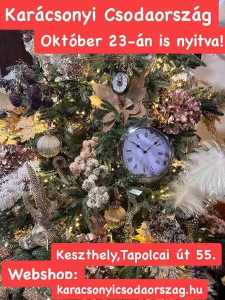 Október 23-án is nyitva