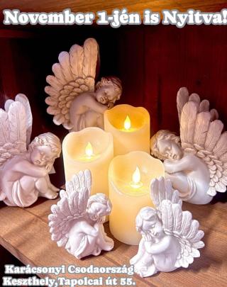 Karácsonyi Csodaországunk Mindenszentekkor is nyitva