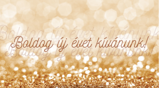 Boldog új évet kívánunk!