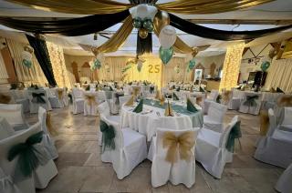 Elegáns dekoráció születésnapra, különleges alkalmakra