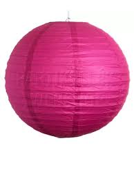 Lampion party pink