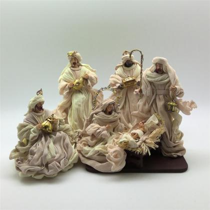 Betlehemi figurák textilből 40cm