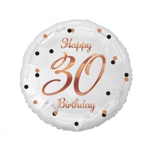Happy 30 Birthday szülinapos fólia lufi