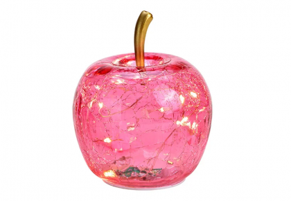 Üveg alma LED világítással