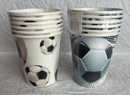 Focilabdás pohár, focis pohár, papírpohár