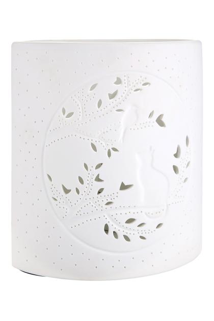 Porcelán lámpa, csipke lámpa, macskás lámpa, cicás lámpa (több méret)