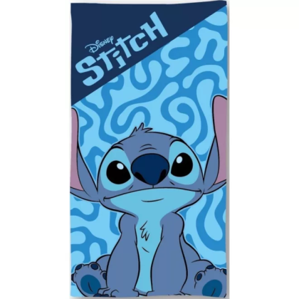 Stitch törölköző, mintás törölköző, gyerek törölköző, Stitches törölköző