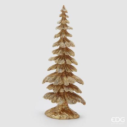 Fenyőfa szobor, figura, arany (több méret)