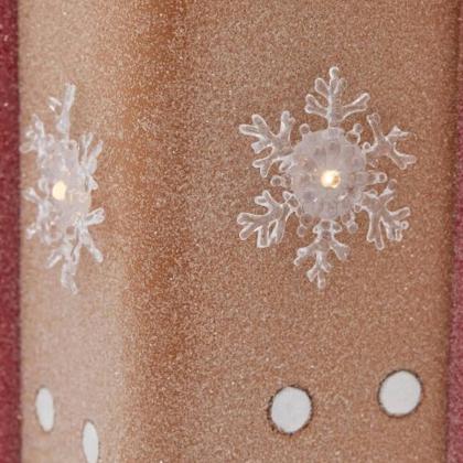 LED világító mézeskalács ajándékdoboz hangulatvilágítás (több méret), világító doboz, ajándék doboz, ajándékdoboz, ajándékcsomag