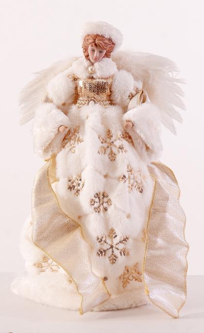 Angyal csúcsdísz, angyalos csúcsdísz