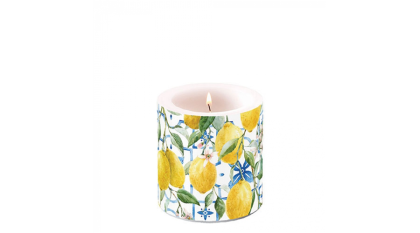 Citromos átvilágítós gyertya, Mediterranean Lemons