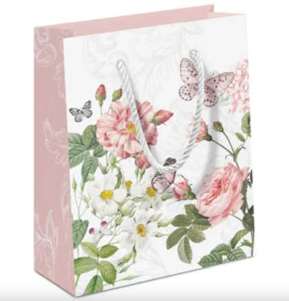 Virágos ajándéktasak, dísztasak