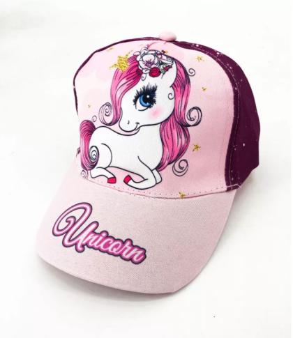 Unikornisos baseball sapka, kislány baseball sapka, Princess Unicorn