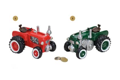 Traktor persely (többféle)