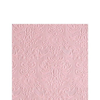 Dombornyomott pasztell rózsaszín szalvéta